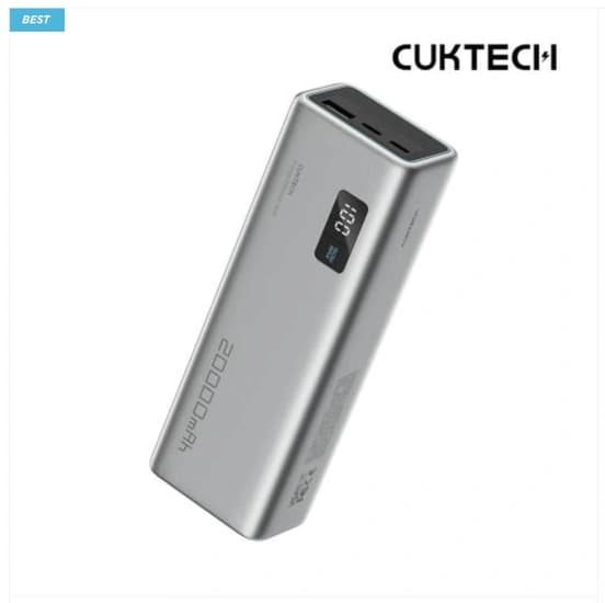 CUKTECH 쿡테크 15 파워뱅크 150W 고속충전 대용량 노트북 보조배터리 20000mAh+240W C타입 고속 충전 케이블 세트/기내반입 (69,000원, 무료)4
