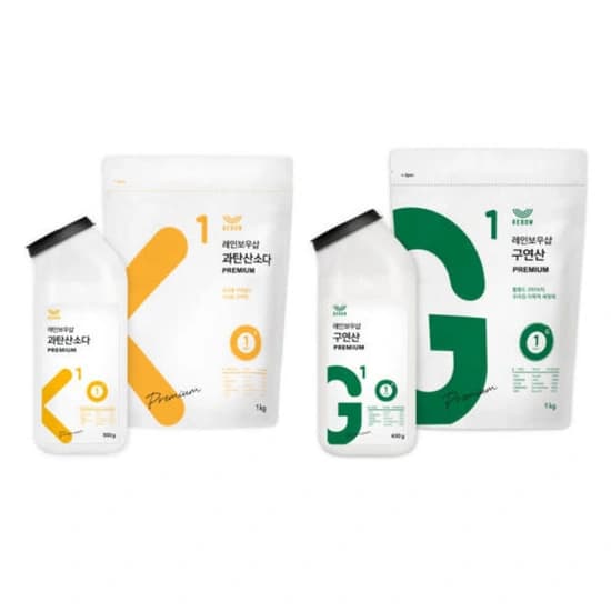 레인보우 과탄산소다 3kg+톡톡이 500g (12,500원/무료)4