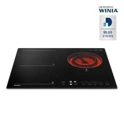 위니아 하이브리드 인덕션 전기레인지 3구 WER32ASDFBS01 (266,000원/무료)2