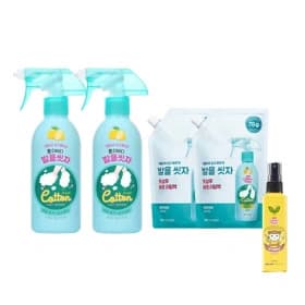 온더바디 코튼풋 발을씻자 풋샴푸 레몬향 본품 385ml 2개+ 레몬향 리필 500ml 2개 + 풋미스트 추가증정 (14,790원/무료)4
