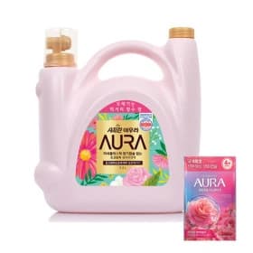 샤프란 AURA 섬유유연제 윌유메리미 5.5L + 생화캡슐 680ml (13,860원/무료)2