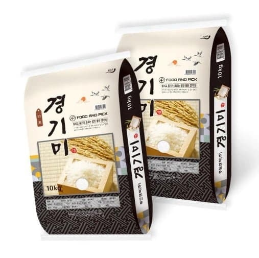 ] 경기미 20kg(10kg+10kg) 상등급 (39,830원/무료)20