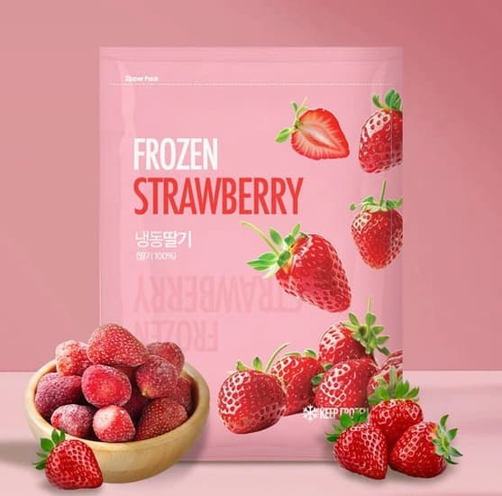 CJ프레시웨이 냉동 딸기 1kg 3개 (13,950원/무료)3