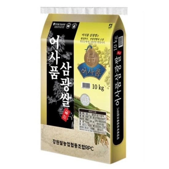 24년 햅쌀 강원도 어사품 삼광쌀 10kg (유클가 28,300원/무배)5