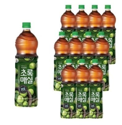 초록매실 웅진 초록매실 제로, 1.5L, 12개 (21,410원/와우무료)1