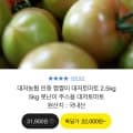 짭짤이 대저토마토 M사이즈 2.5kg (21,400원/무배)1