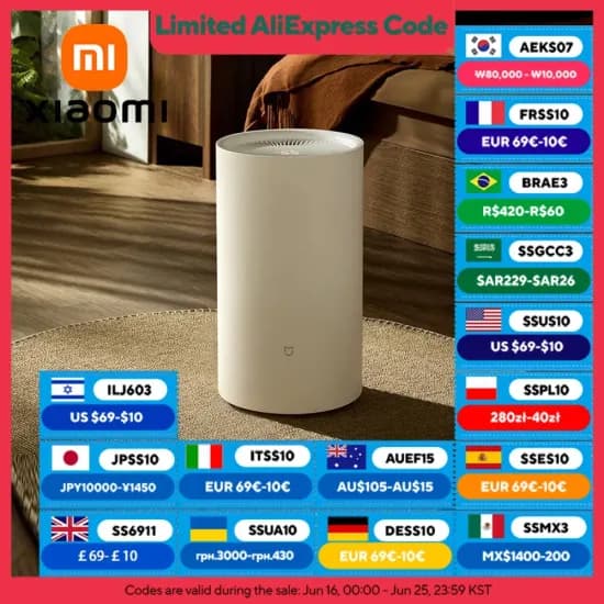 JONR P20 $131.8/샤오미 인버터 팬 $44.13/SZBOX 5600H $135.8