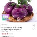 제주 햇 콜라비 5kg (15,310원/무배)2