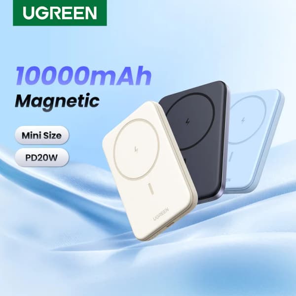 UGREEN PD20W 보조베터리 자기 10000mAh($14.12/무배)