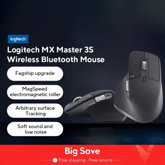 로지텍 MX 마스터 3S 무선 블루투스 마우스($47.99,무료)ZEUSLAP 14 "16:10 휴대용 모니터($48,무료)