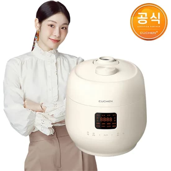 쿠첸 더핏 슬림 다이아몬드코팅 10인용 전기압력밥솥 CRS-FSWD1040CY 25년형(131,060원/무료)