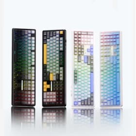 Aula 독거미 F108 유무선 기계식 키보드 풀배열 핫스왑 블루투스 2.4G RGB 4000mAh 재고확보(45,280원/무료)11