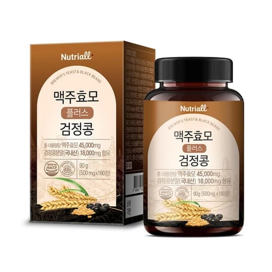 독일 맥주효모 비오틴 검정콩 6개월분 180정 (19,900원/무료)