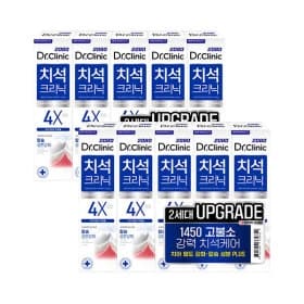 2080닥터크리닉 치석클리닉 치약140g 10입 (17,320원/무료)
