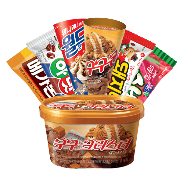 돼지바10+수박바10+메가톤10+아맛나10+구구크리스터 (18,800원)12
