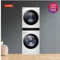 LG 트롬 24kg 21kg 원바디 트루스팀 세탁기 건조기 세트 워시타워 화이트 (카드 2,375,000원/무료)1
