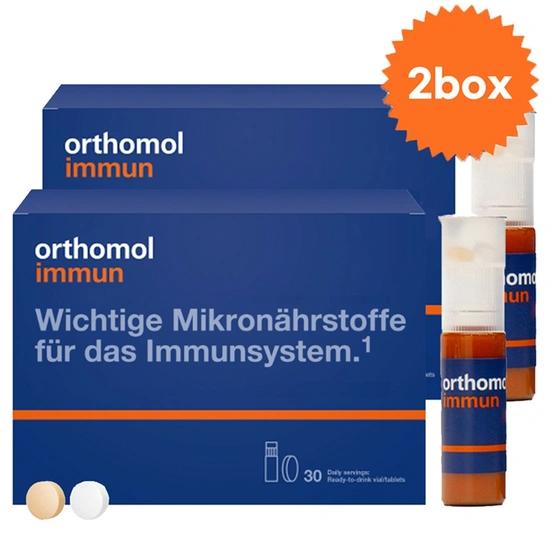 오쏘몰 이뮨 30일 1+1 2박스 드링크 정제 orthomol 멀티비타민(141,300원/무료)1