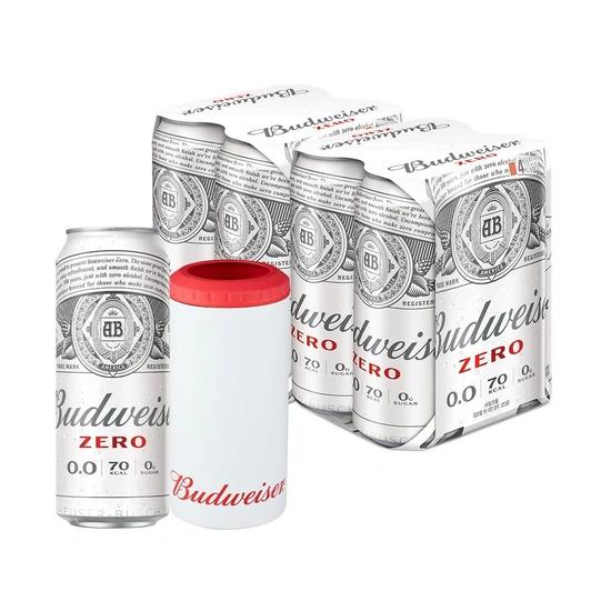 버드와이저 0.0 캔쿨러패키지 500ml 8캔 (13,600원/무료)