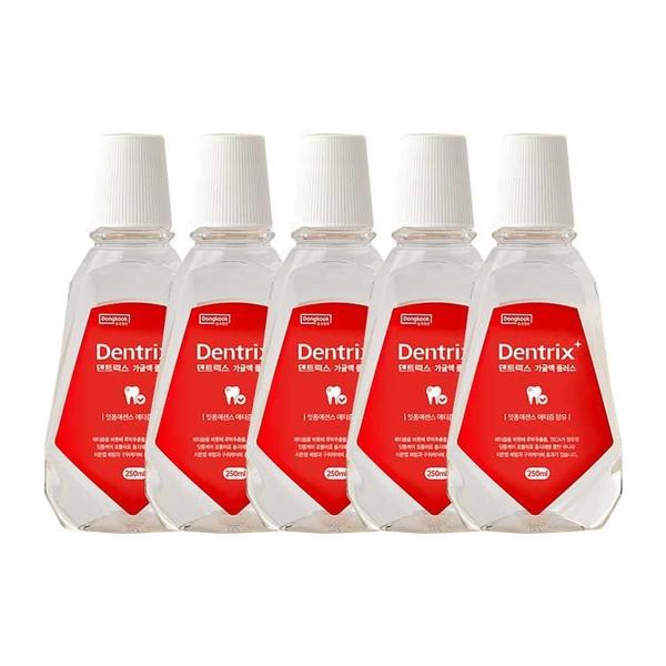 동국제약 덴트릭스 가글액 플러스 250ml 5개 (9,410원/무배)1