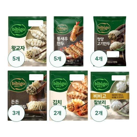 비비고만두 6종 총 21봉 (55,030원/무료)1
