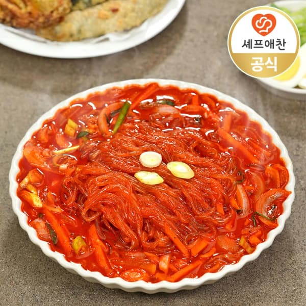셰프애찬 군산매운잡채 잡채500g+잡채소스500g/1팩 (6,530원/무료)