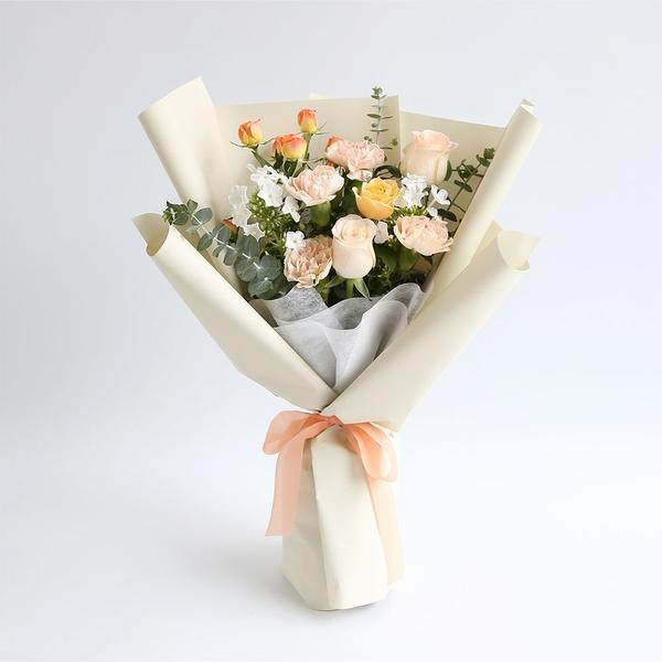 핑크 생화 꽃다발 당일 꽃배달 서비스 (42,500원/무료)4