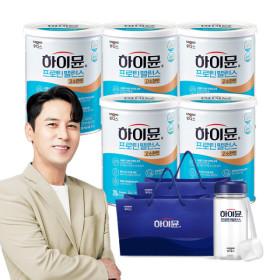 하이뮨 프로틴 밸런스 고소한맛 304g 5캔+보틀+쇼핑백(74780원/무료)2