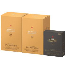 할리스 바닐라딜라이트 30T*2개+아메리카노 미니 10T (17,580원/무료)3
