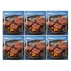 피코크 떡갈비 450g x 6팩 (25,900원/무료)3
