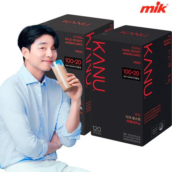맥심 카누 아메리카노 마일드 미니,다크미니 240T (34,250원/무료)