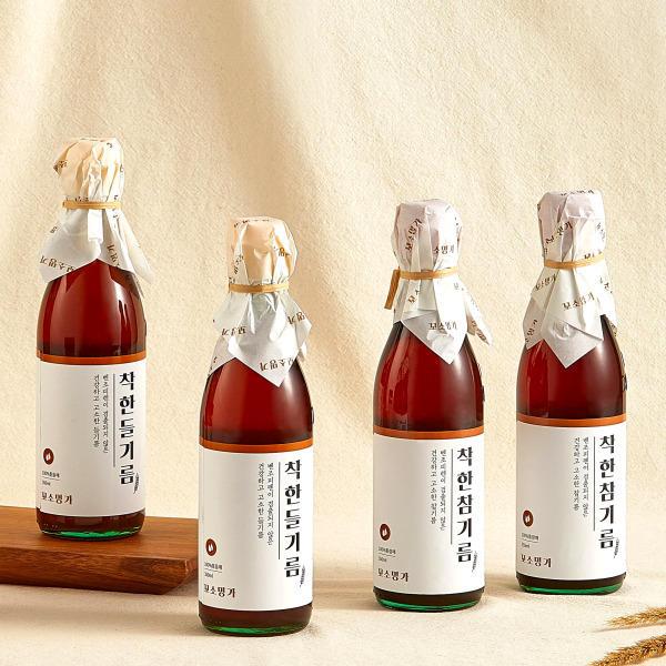 10분러시 꼬소명가 착한참기름/착한들기름 2병 13,900원