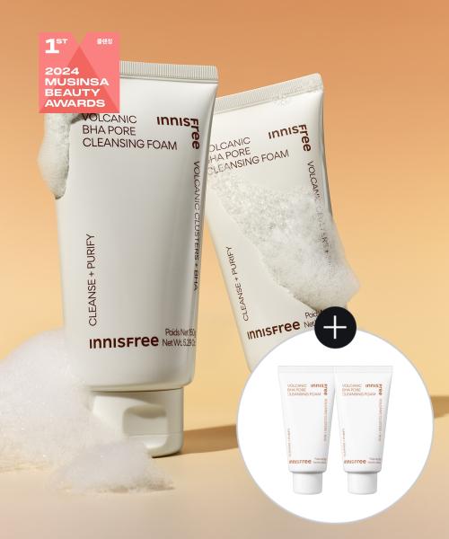 이니스프리 화산송이 모공 바하클렌징폼 150g 2개+30g 2개 (11,700원/무배)2