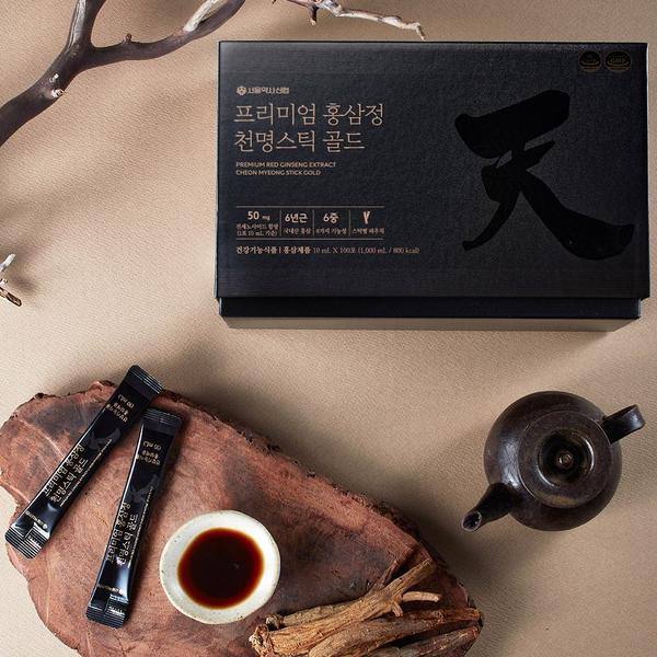 프리미엄 홍삼정 천명스틱 골드 100포(82,170원/무배)