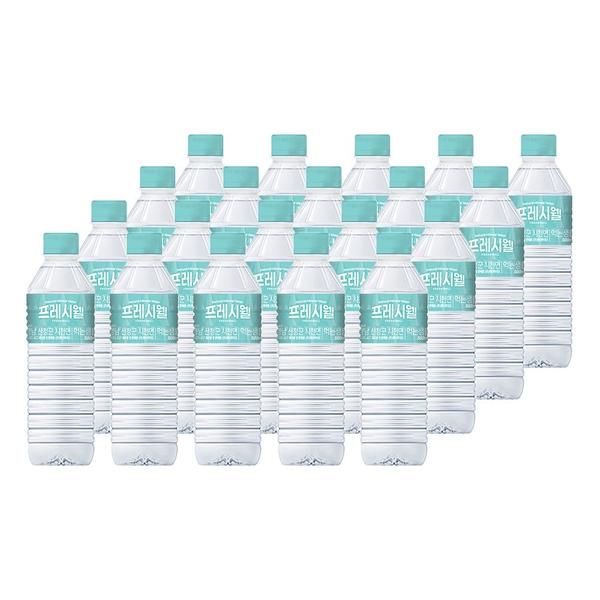 지리산 생수 프레시웰 500ml X 80개 (14,160원/무배)