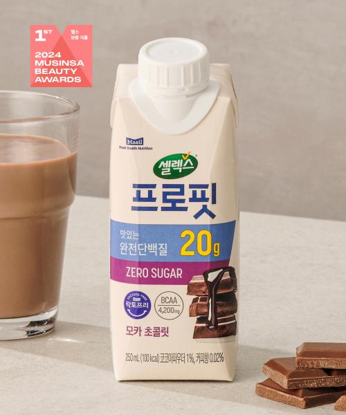 셀렉스 프로핏 드링크 모카초콜릿 250ml x 18개 (19,530원/무배)