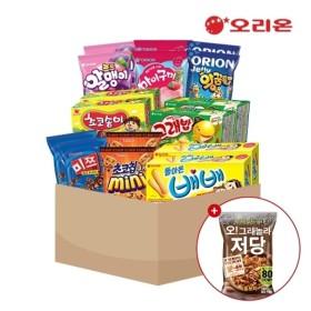 오리온 스낵박스 8종 20개입 (17,160원 / 무료)5