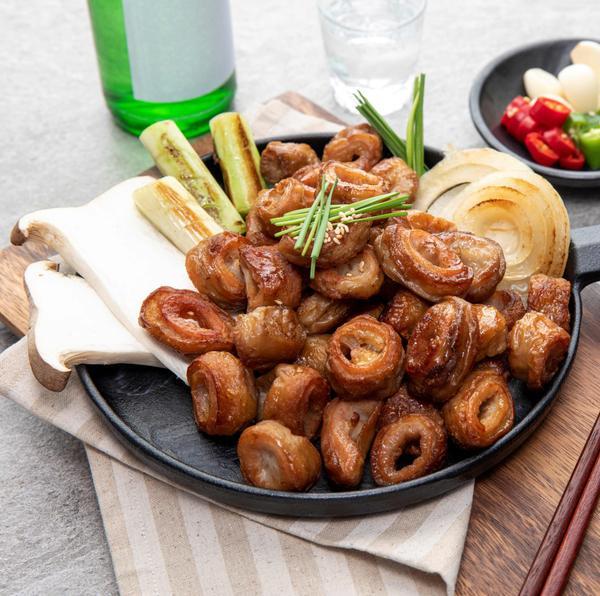 참나무에 훈연한 돼지막창 1kg (500gX2팩)소스동봉 (13,900원/무료배송1