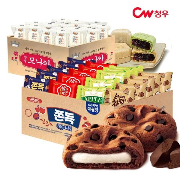 청우식품 대용량 쫀득 초코칩 800g 40입 (9,900원/무료)
