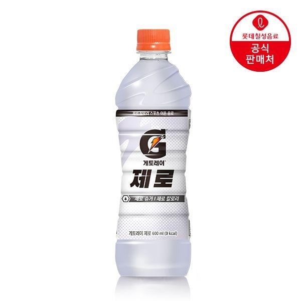 게토레이 제로 600ml 18펫 (15,600원/무료)