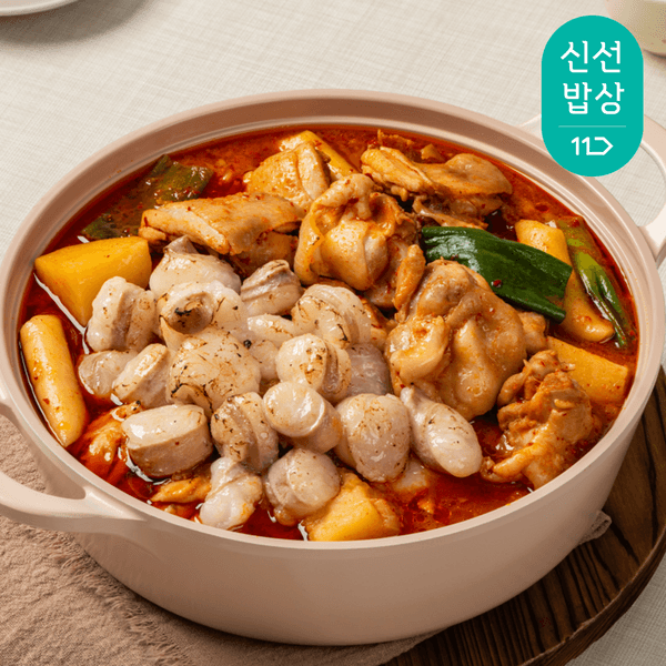 곱폭탄 곱도리탕 670g 1+1 (카드 16,680원/무료)