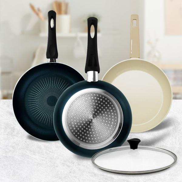 베이직 후라이팬 28cm+궁중팬28cm+유리뚜껑 3종 세트 (19,900원/무료)