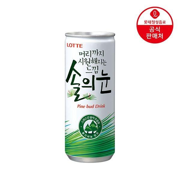 솔음료 솔의눈 240ml 60캔 (26,780원/무배)6