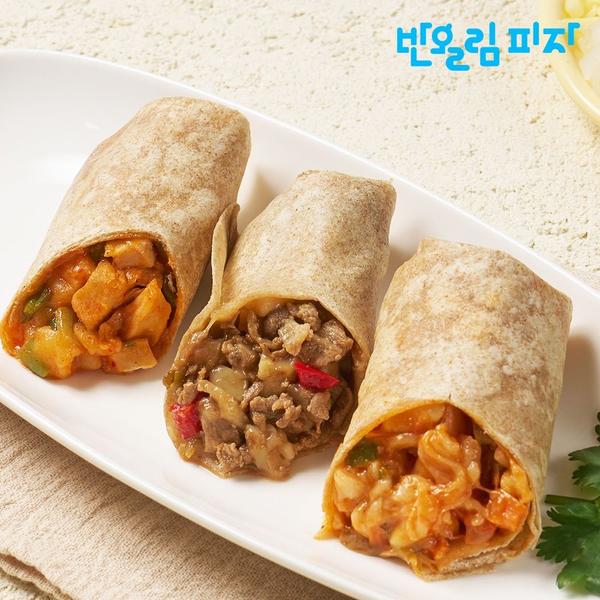 반올림피자 저당 통밀 브리또 3종 (19,000원/무배)