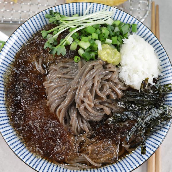 생메밀면 6봉+메밀장국 6봉 아이스박스 포장 (6,900원/무료)