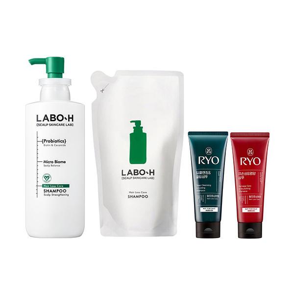 라보에이치 탈모케어 샴푸 본품400ml + 리필400ml (24,900원 / 무료)4