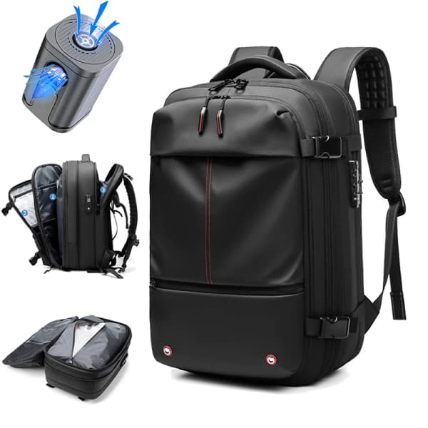 BANGE 확장 가능한 남성용 방수 배낭 45L($13.71/무료)1