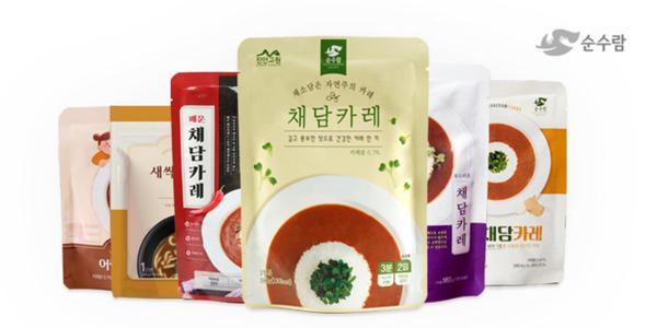 순수람 채담카레 160g 6종 5+5+1 (13,690원/무료)