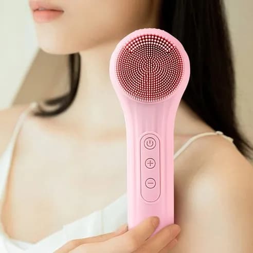 LOMESO 온열 진동클렌저 실리콘 브러시 (19,600원/무배)