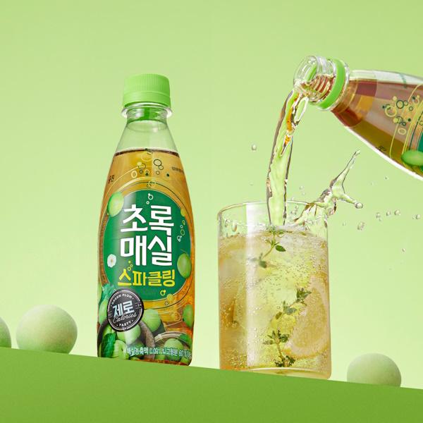 초록매실 스파클링 제로 350ml 펫20개,캔24 10,900원 무료1