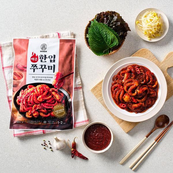 APP전용/피터씨마켓 매콤 한입 쭈꾸미 500g 5팩(토스/카카오 결제시 38,990원/무배)